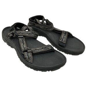 Teva Hurricane XLT Sandals US Size 11 EUR 44.5 Black Hiking Water Adjustable Men